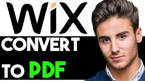 HOW TO CONVERT WIX WEBSITE TO PDF 2025! (FULL GUIDE)