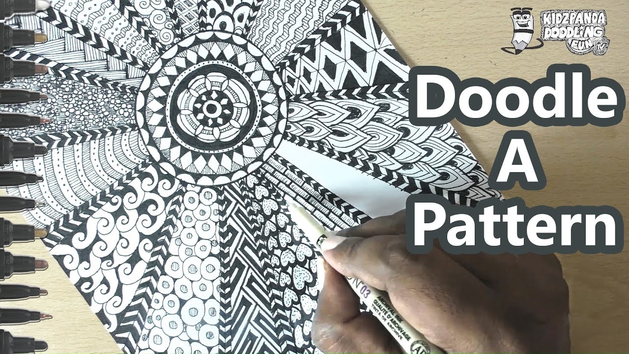 Doodle Art For Beginners Step By Step Doodle Patterns To Draw