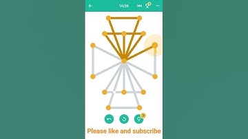 level 2/14 one line puzzle game #onelineart #viral #shorts