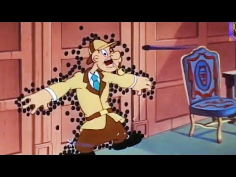 Popeye the Sailor Man | Private Eye Popeye | Popeye Cartoon | Popeye Spinach | Popeye Private Eye