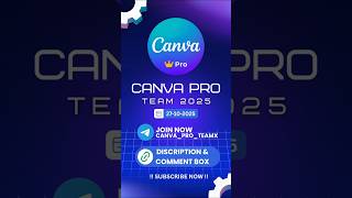 Canva Pro Team 2025 | 27 October 2025 | Canva Pro Team Invitation Link Updated Today ~ #canvapro