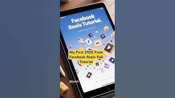 My First $100 From Facebook Reels Full Tutorial