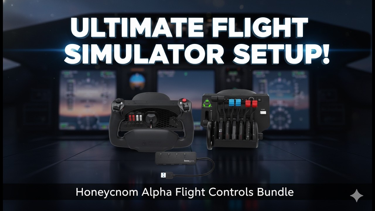Honeycomb Alpha Yoke Bundle Review – Is This the Ultimate Flight Sim Upgrade?