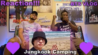 [BTS VLOG] Jung Kook l CAMPING VLOG | REACTION