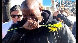 Paul Walker Funeral   Tyrese Gibson Cries And Vin Diesel