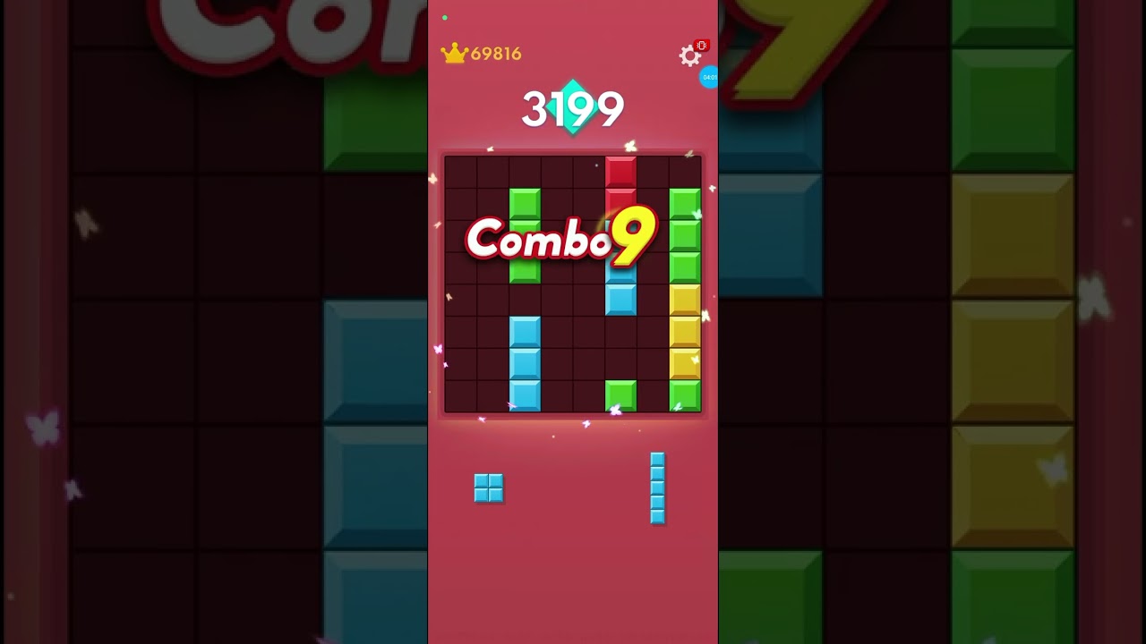 Jugando block blast XD y lo siento por no subir videos🙂‍↔️