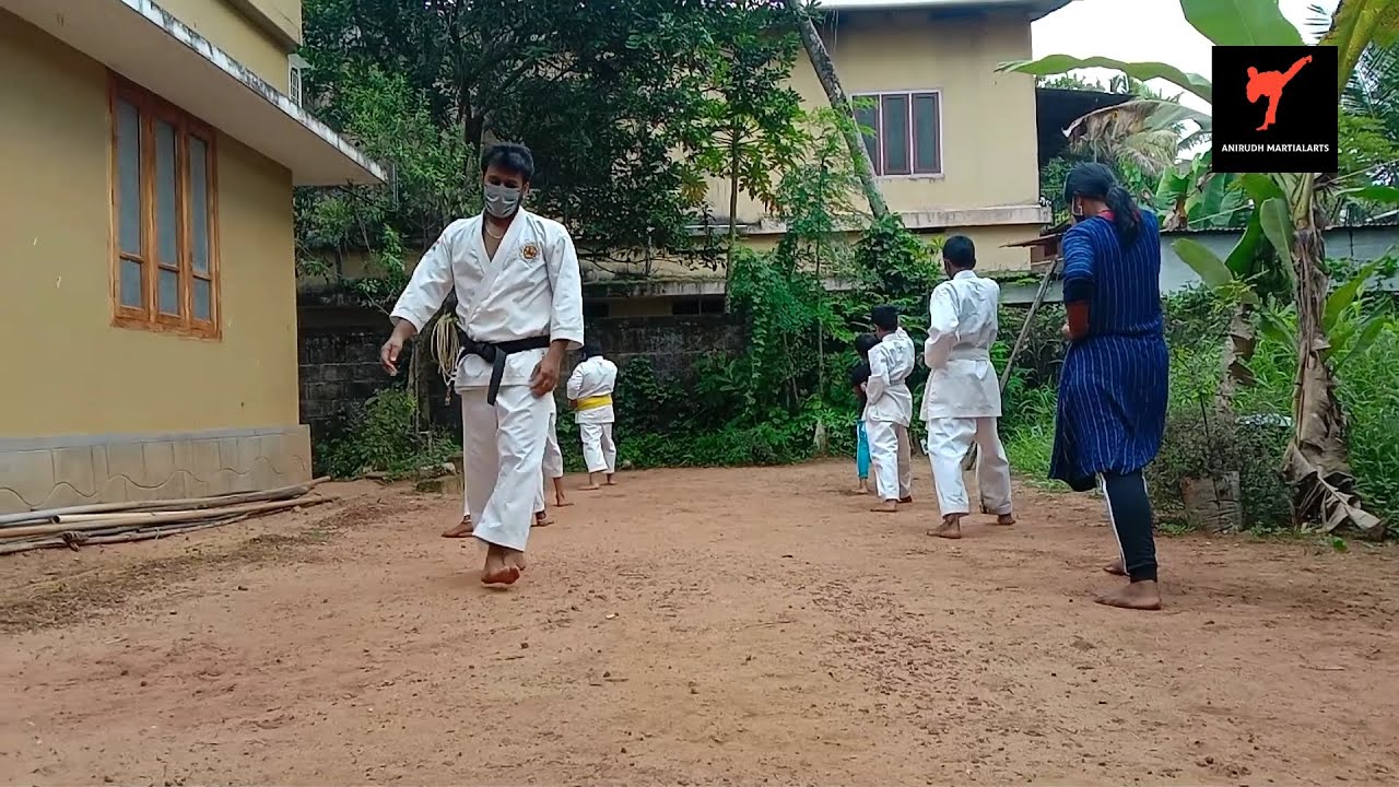 White belt Kata practicing time YouTube