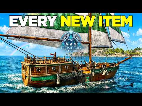 Every NEW ITEM In ARK Genesis 1 YOU MISSED!