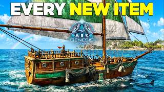 Every NEW ITEM In ARK Genesis 1 YOU MISSED!