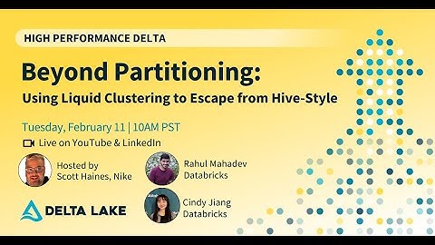 Beyond Partitioning: Using Liquid Clustering to Escape from Hive-Style Partitions