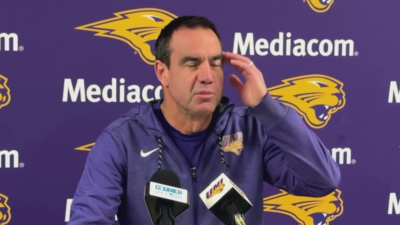VIDEO: UNI tennis coach Chris Sagers