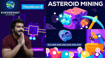 Unlimited Resources From Space – Asteroid Mining (Kurzgesagt) CG Reaction