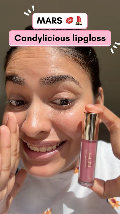 MARS candylicious lip gloss~Tutti Frooti #mars #marscosmetics #lipgloss #shorts #youtubeshorts