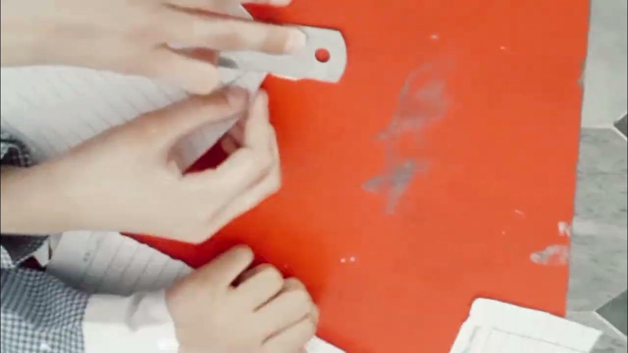 Making paper pinwheelEnergy Transformation activity Science