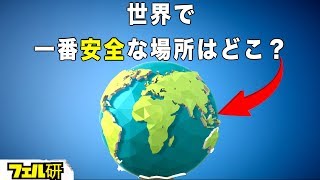 【衝撃】世界で最も安全な場所はどこなのか？