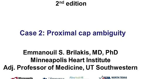 Case 2: Manual of CTO Interventions - Scratch and go for proximal cap ambiguity