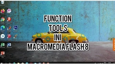 makromedia flash 8 | Fungsi tools  part 1