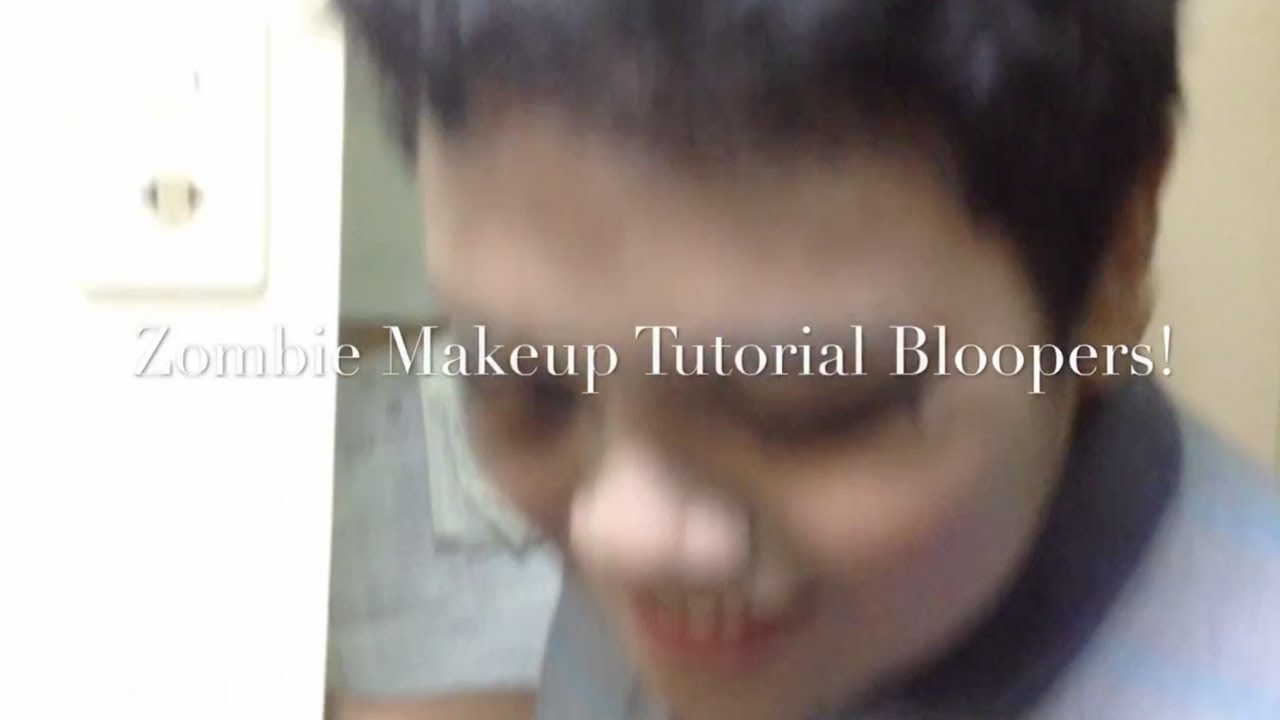 A Makeup Tutorial Gone Wrong Bloopers - YouTube