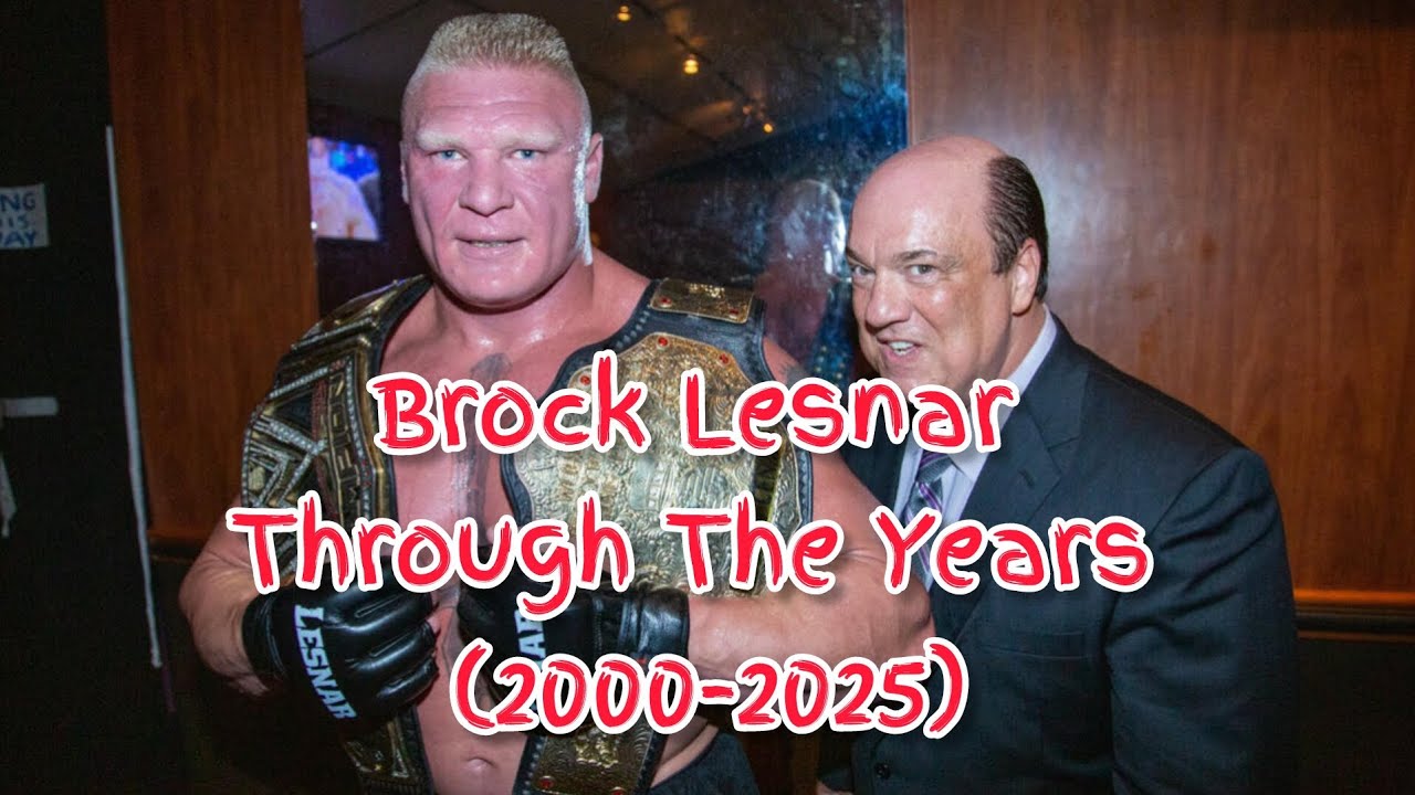 Brock Lesnar Throught The Years (2000-2025)