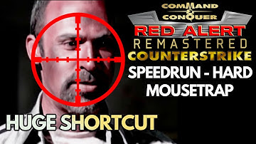 Red Alert Remastered Counterstrike - Soviet Mission 1 - Speedrun (Hard) - Mousetrap