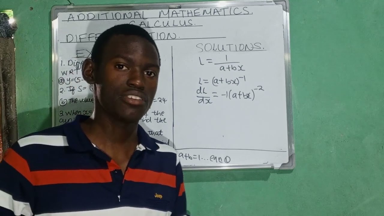 Calculus: Differentiation:The Chain Rule Example 4.