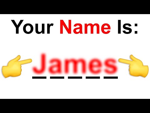 I Will Guess Your Name In This Video..