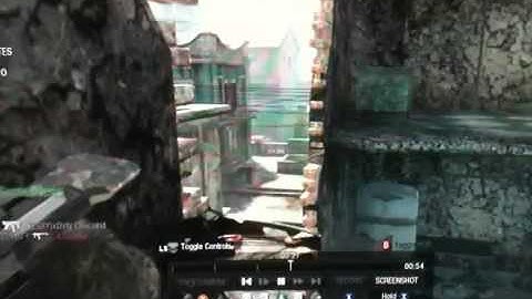 Call of Duty Black Ops: Crossbow across the map!!!!!