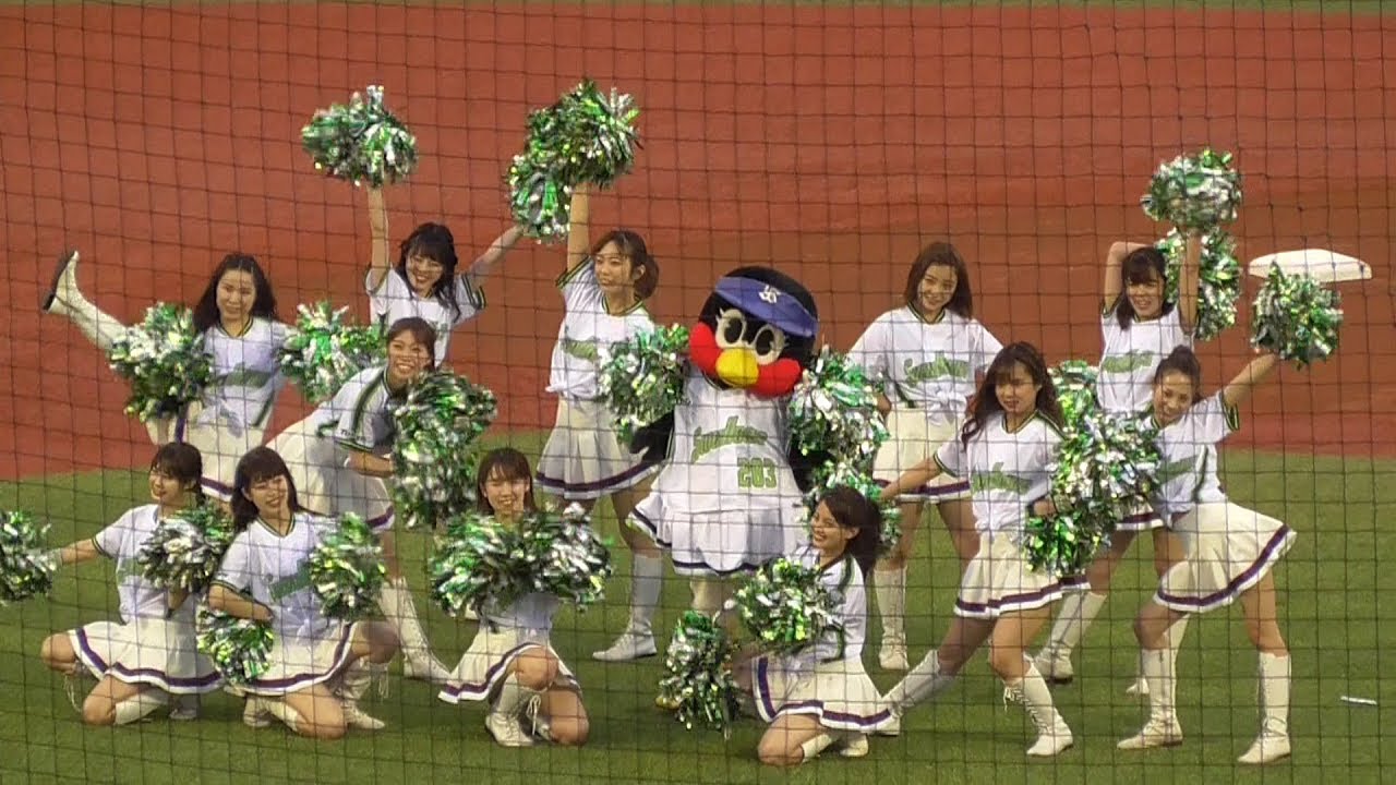 20190518 ダンス中のつばみちゃんはカッコいい！！東京ヤクルトPassion＆つばみちゃん Opening Performance「We Got the World」