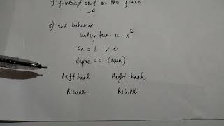 GRAPH OF POLYNOMIAL FUNCTION y=x² - 3x - 4