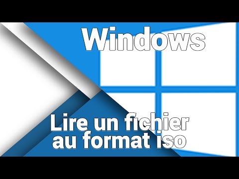 Comment lire et utiliser un fichier au format .iso sous Windows