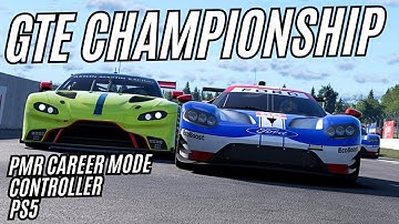 PROJECT MOTOR RACING Career GTE World Championship Playthrough (PS5 w/ Controller)