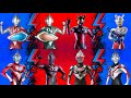 ULTRAMAN RIBUT VS RIBUT DARKNESS, ZERO VS ZERO DARK, ORB ORIGIN VS ORB DARK, GEED PRIMITIVE #ウルトラマン