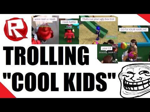 Roblox Trolling Cool Kids Youtube - cool kids roblox youtube