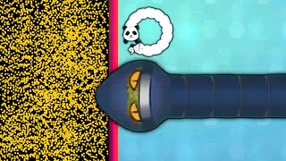 SNAKE IO🐍 NOOBS HUSH  SNAKE IO vS 💀 MONSTER PRO BOA EPIC SNAKE IO 🐍 BEST / FUNNY SNAKE GAMEPLAY! screenshot 5