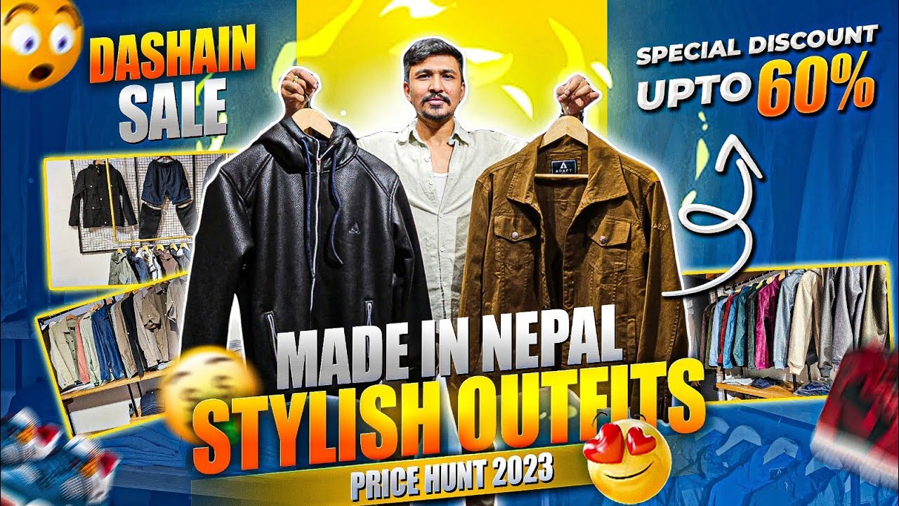 Made In Nepal😳Men'sLadies Jackets🔥 ️Sweat ShirtsTshirtsChinos