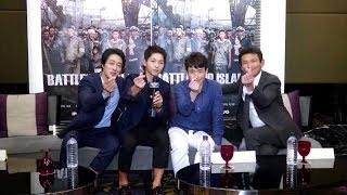 [中字]170810 Song Joong Ki So Ji Sub The Battleship Island interview 軍艦島采访 송중기 소지섭 인터뷰