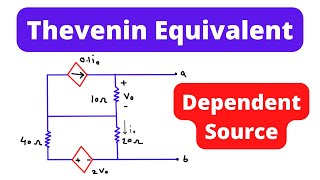 Thevenin Equivalent Circuit With Dependent Source | Electrical Engineering