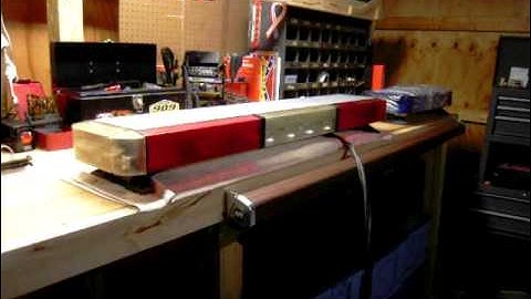 Whelen Edge 9000 12-Strobe Duplex Lightbar