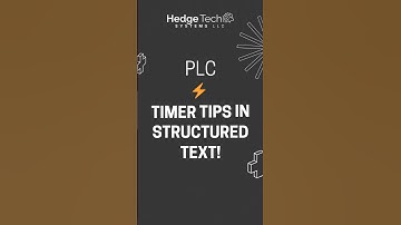 How to Use Timers in Structured Text (TON Function Block Explained)