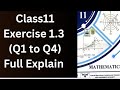 ✨ Class 11 |Complex Numbers Exercise 1.3 | Question 1–4