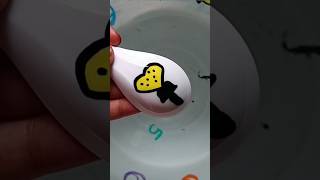Floating Pen Spoon Christmas Lollipop Drawing 🍭✨ Easy Trick Art #Shorts