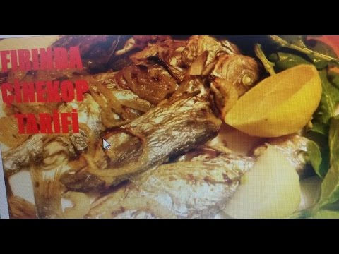Fırında Çinekop Tarifi / Ev Yemekleri / Balık Nasıl Pişirilir ?