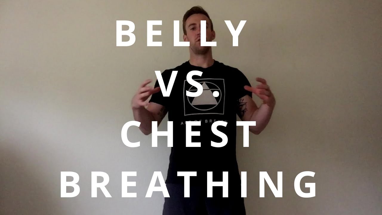 Belly Vs. Chest Breathing YouTube