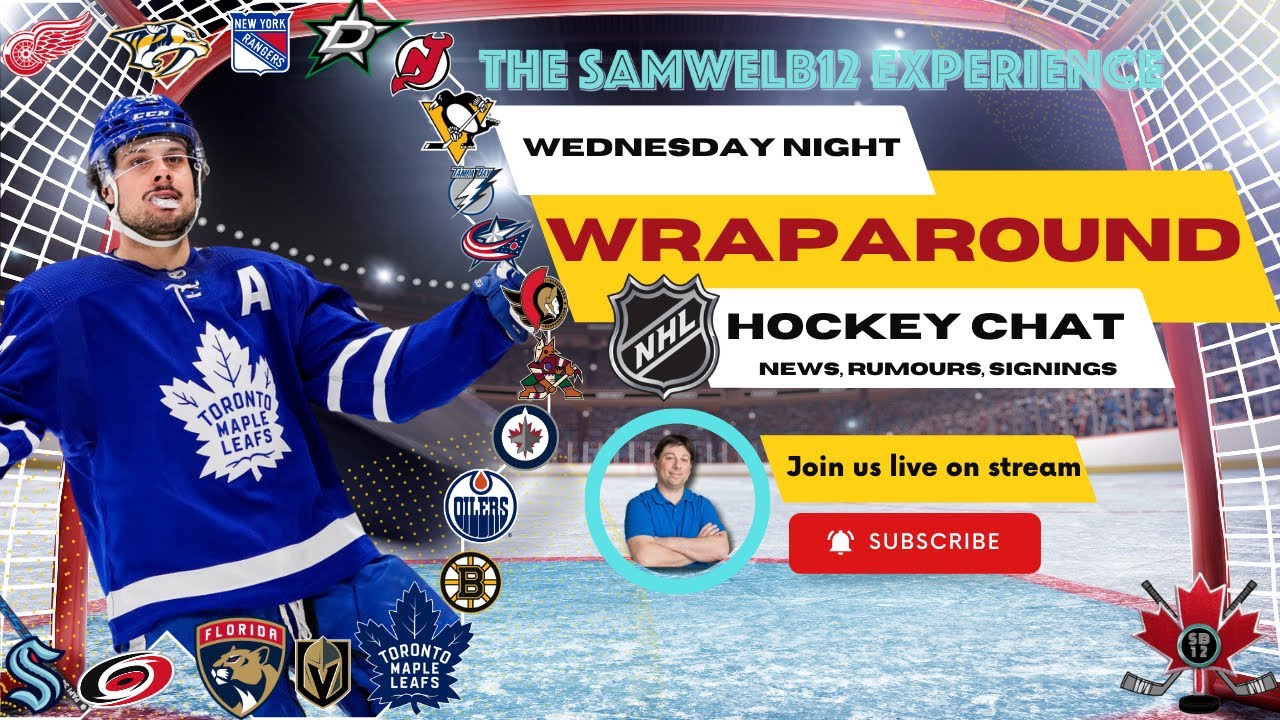 NHL Wednesday Night Wraparound - The Hockey Show Where You Call In And Talk Hockey!