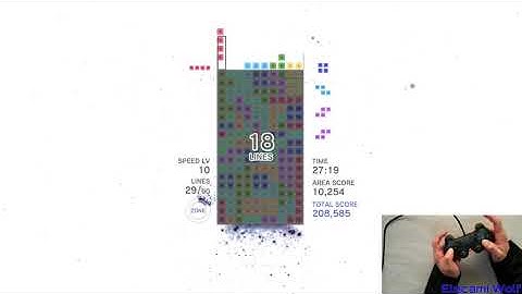 Tetris Effect - 19 Line Perfectris