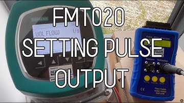 Siemens FMT020 Setting the Pulse Output (FM520) - By Mercom Water Products