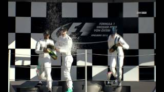 F1 2015 - Podium Celebrations