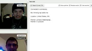 Chatroulette Adventures! - EPIC RAP BATTLE!!!!!!!