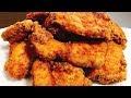 パリッとジューシー♪超簡単なみんな大好きフライドチキンの作り方 How to make Fried…