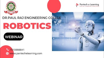 Webinar on Robotics | Arduino | Dr. Paul Raj Engineering College | Pantech e learning